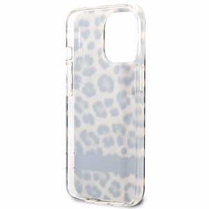 Guess GUHCP13LHSLEOW iPhone 13 Pro / 13 6.1" коричневый/коричневый жёсткий чехол Leopard