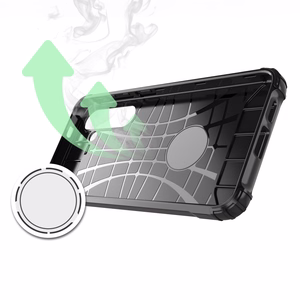 Hybrid Armor ümbris jaoks Samsung Galaxy S24+ armored - must