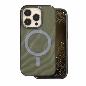 Tecto Shield Desert Mag ümbris mudelile iPhone 14 Pro 6,1", tume oliivroheline