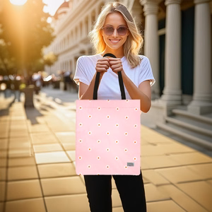 Shopping bag Wonder pattern 3 peach