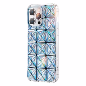 Kingxbar Miya seeria ümbris iPhone 14 Pro tagakaane laser värviline kate