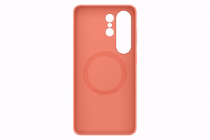 Samsung Силиконовый Магнитный Чехол для Samsung Galaxy S26 Ultra, совместим с MagSafe - красный