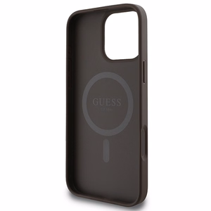 Guess 4G Printed Stripes MagSafe Ümbris jaoks iPhone 16 Pro Max - Brown
