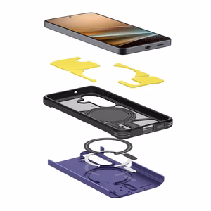 Spigen Tough Armor Mag MagSafe Чехол для Samsung Galaxy S26+ - фиолетовый