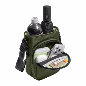 TOMTOC GameOn-G50 Switch 2 JoyCarry õlakott (roheline)