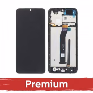 LCD Ekraan Xiaomi Redmi A3 Must raamiga OEM