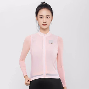 Rockbros TLMJ003 ROAD TO SKY kerge hingav naiste rattavest, suurus M – roosa