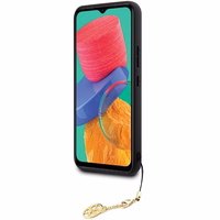 GUESS ümbris jaoks SAMSUNG S23 FE GUHCS23FEGF4GBR (4G Charm) brown