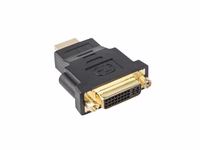 Lanberg AD-0014-BK adapter HDMI DVI-D (F) (24+5) must
