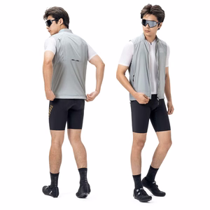Rockbros YDMJ003 Windproof Vest Spring/Autumn Size XS - White/Gray