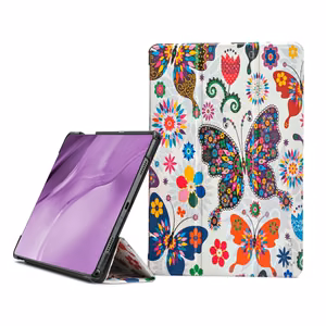 Ümbris Reach Smart Leather Samsung X200/X205 Tab A8 10.5 2021 butterfly