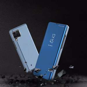 Clear View Case чехол для Samsung Galaxy A22 4G синий
