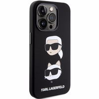 KARL LAGERFELD ümbris jaoks IPHONE 15 Pro KLHCP15LSDHKCNK (Silicone KC) must