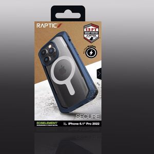 Raptic X-Doria turvaline ümbris iPhone 14 Pro jaoks MagSafe soomustatud kattega sinine