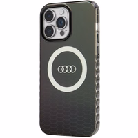 Audi IML Big Logo MagSafe ümbris jaoks iPhone 14 Pro Max - must