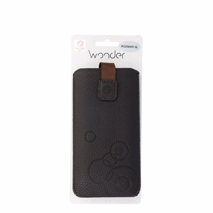 WONDER Deko Kott Ümbris (Suurus XXL) jaoks Samsung S25 Ultra/S24 Ultra/M35/M23/A16 5G/Xiaomi Redmi 14C chocolate