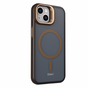 Чехол Etteri Morning Fog для iPhone 14 6,1" коричневый