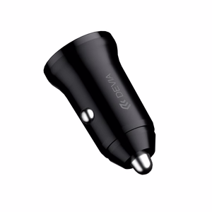 Devia autolaadija Smart Mini PD QC 3.0 30W 1x USB 1x USB-C valge