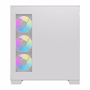 Arvutikorpus Darkflash K430 + ventilaatorid (valge)