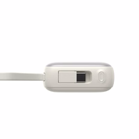 Joyroom JR-PBF27 10000mAh 22.5W Powerbank sisseehitatud USB-C ja Lightning kaablitega - valge