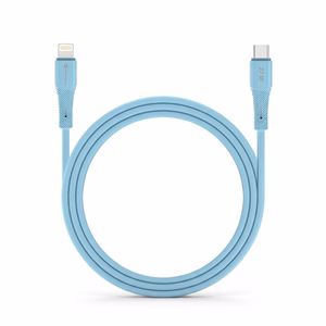 Kaabel USB C to Lightning Forcell F-Energy PD 3A 27W Silikoon 1 m C346 sinine