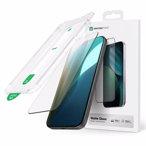 AmazingThing Titan Vision 7 Karastatud klaas jaoks iPhone 17 Pro Max Matte