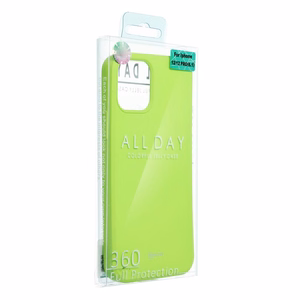 ROAR case ALL DAY COLORFUL JELLY jaoks IPHONE 15 lime