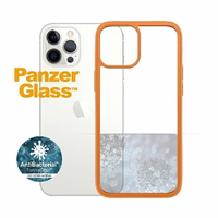 PanzerGlass ClearCase ümbris jaoks iPhone 12 Pro Max - läbipaistev oranž