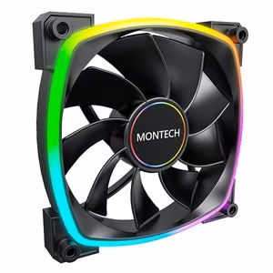 Montech korpuse ventilaator 140mm RX140 PWM must