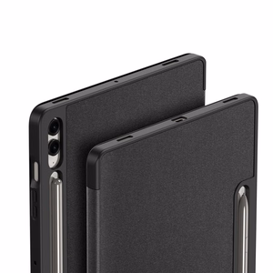 DUX DUCIS ümbris DOMO foldable with pencil storage jaoks SAMSUNG Tab S10 Plus/S9 Plus/S9FE Plus must