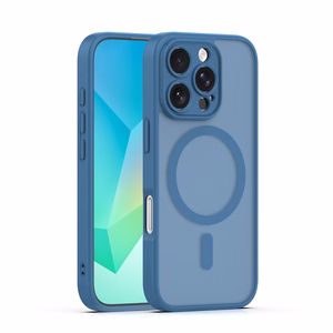 Mag Matt ümbris iPhone 16 Pro 6,3" tumesinine