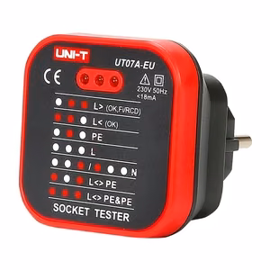 UNI-T UT07A-EU pistikupesa tester