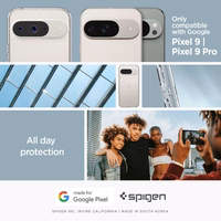 Spigen Ultra Hybrid Ümbris jaoks Google Pixel 9 / 9 Pro - Läbipaistev
