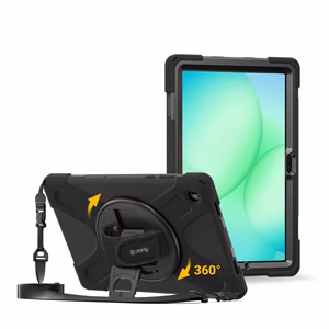 Усиленный чехол Crong Defender Plus для Samsung Galaxy Tab A11+ 10,9″ (X230/X235/X236), чёрный