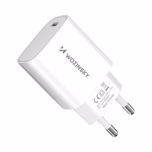 Wozinsky WGWCCW 20W USB-C Wall Laadija - valge