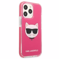 KARL LAGERFELD KLHCP13LTPECPI IPHONE 13 PRO / 13 6.1 "ÜMBRIS FUCHSIA / FUSCHIA CHOUPETTE HEAD