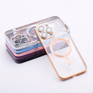 Ümbris iPhone 12-le, Electro Mag Cover, ühildub MagSafe'iga, kuldne