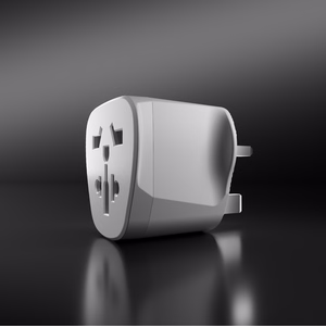 SBS UK Travel Adapter - Universal - Valge