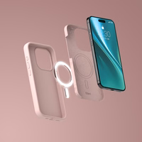 Etteri Silicone Mag ümbris iPhone 14 6,1" hele roosa