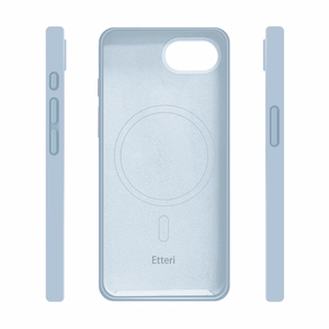 Etteri Silikoon Mag ümbris for iPhone 16e / 17e helesinine