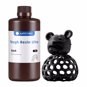 ANYCUBIC Tough Resin Ultra vaik, must