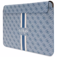 Guess 4G Printed Stripes cover jaoks a 16" laptop - sinine