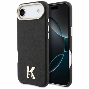 Karl Lagerfeld Karl Head Logo MagSafe ümbris iPhone Air'ile - must