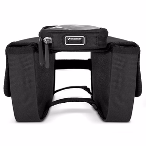 Wozinsky bicycle frame bag, waterproof phone case, 1.5l, black (WBB26BK)