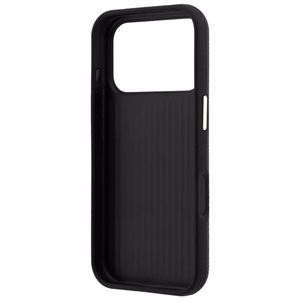 Guess Grained & Big Resin Logo ümbris iPhone 18 Pro Max / 17 Pro Max – must