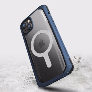 Raptic X-Doria turvaline ümbris iPhone 14 koos MagSafe soomustatud sinise kattega