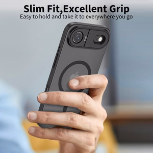 Tech-Protect MagStand MagSafe Ümbris jaoks iPhone 17 Air - Matt Must