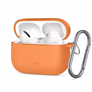 Tech-Protect Silicone Hook ümbris jaoks AirPods Pro - oranž
