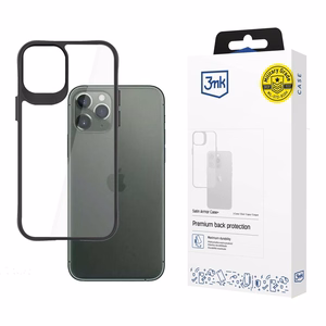 3mk Satin Armor Ümbris+ ümbris jaoks iPhone 11 Pro - läbipaistev