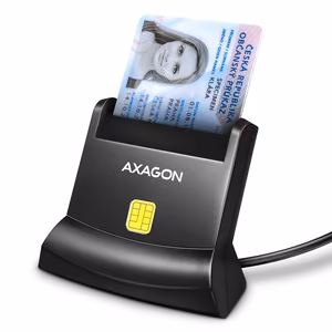 KAARDILUGEJA LAUAPEALSE SMARTCARD/ID/USB2.0 1.3M CRE-SM4N AXAGON